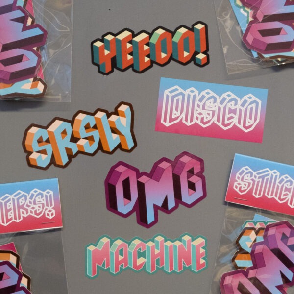 Sticker Pack One by Rob Hilken